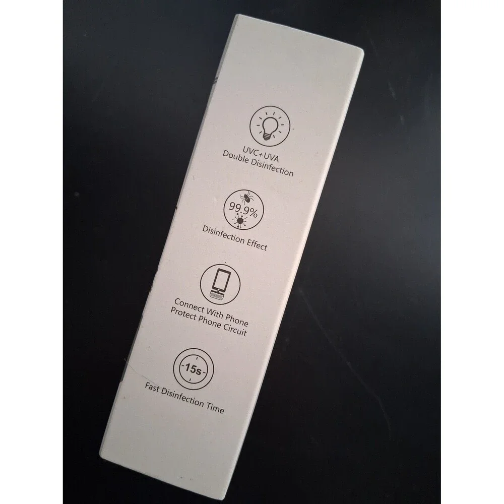146 Cell Phone Pocket UV Disinfection Sterilizer UVC + UVA U01